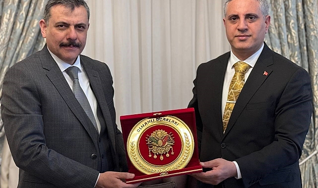 Osmanlı Ocakları Genel Başkanı Canpolat'tan Erzurum Valisi Çiftçi'ye ziyaret