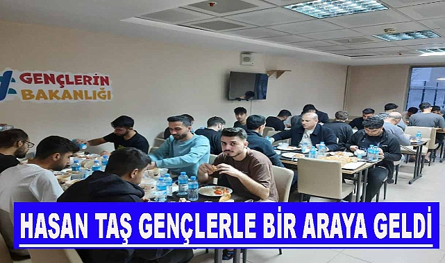 Patnos Kaymakamı Hasan Taş Gençlerler Bir Araya Geldi