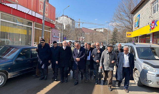 Halil Özyolcu Patnos AK Parti Seçim Koordinasyon Merkezi Ziyareti