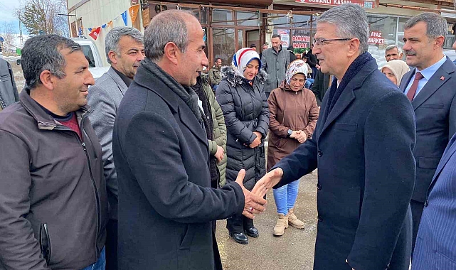 Prof. Dr. Aydın, Çat'ta cumhur ittifakı için destek istedi