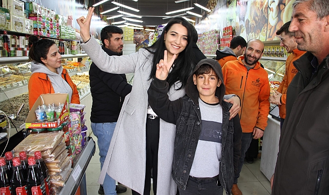 Rojbin Kartal'dan Esnaf Ziyareti!