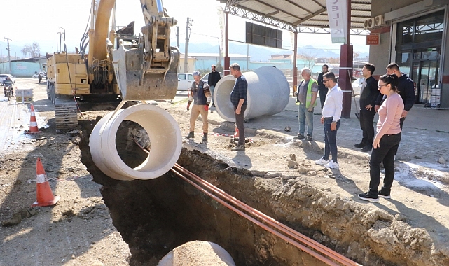 Salihli'de 13 milyon TL’lik altyapı yatırımında sona gelindi