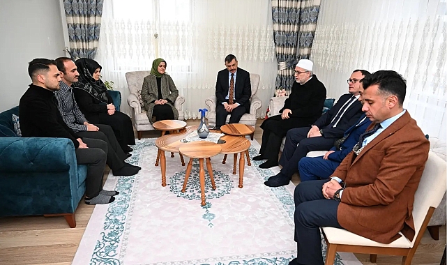 Şehit evine vefa ziyareti