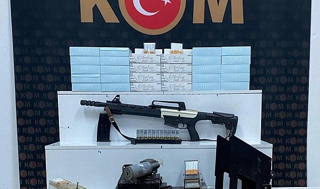 Selim'de kaçak içki ele geçirildi