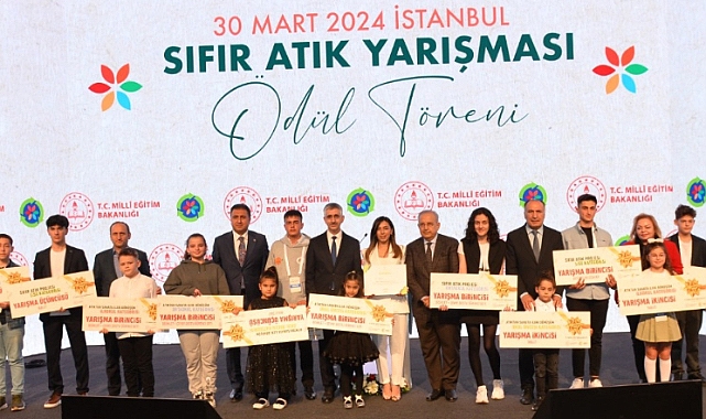 Sıfır Atık Yarışması’nda 81 Okul Ödül Kazandı