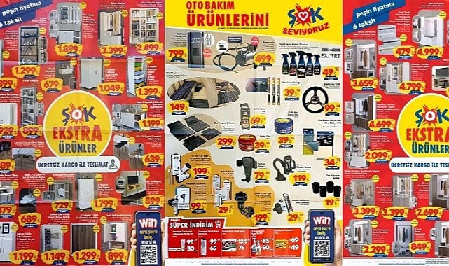 ŞOK'tan Oto Aksesuar ve Bakım Ürünlerinde Dev İndirimler!