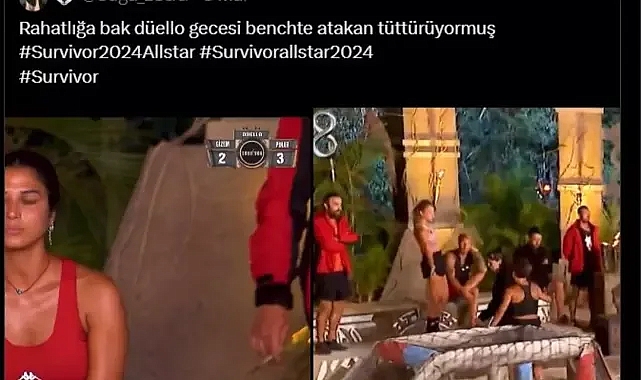 Survivor All Star'da Skandalı: Elinde Sigarayla Kameralara Yakalandı!