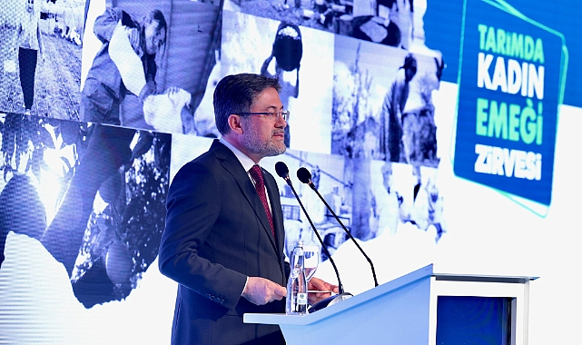 Tarım ve Orman Bakanı Yumaklı: “Kadınların ve gençlerin tarımsal üretimde yer almaları için var gücümüzle çalışıyoruz”