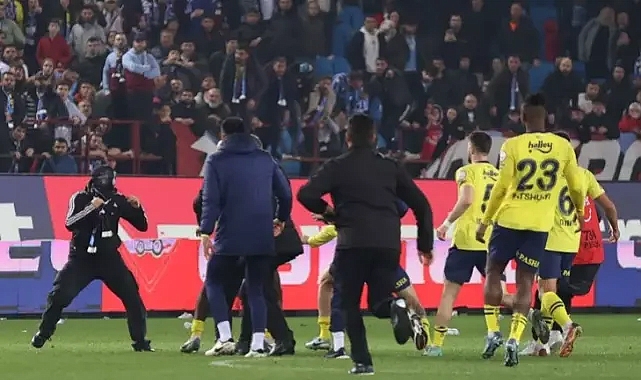 Trabzonspor 2-Fenerbahçe 3 Maç Sonunda Büyük Kaos