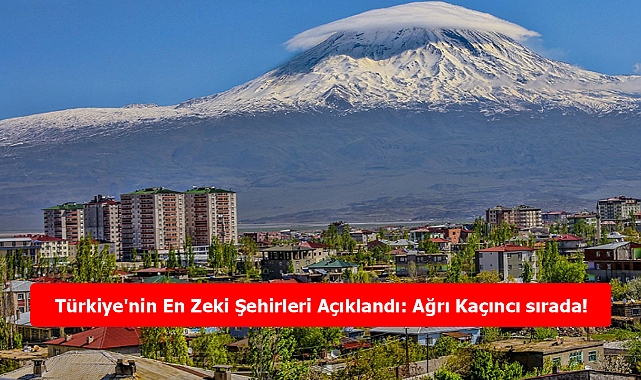 Türkiye'nin En Zeki Şehirleri Açıklandı: Ağrı Kaçıncı sırada!