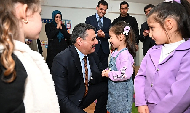 Vali Çiftçi'den anaokulu ziyareti