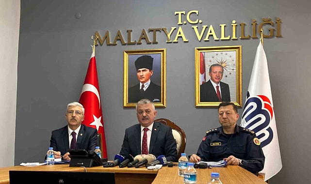Vali Ersin Yazıcı, Malatya'daki güvenlik olaylarına ilişkin bilgiler verdi