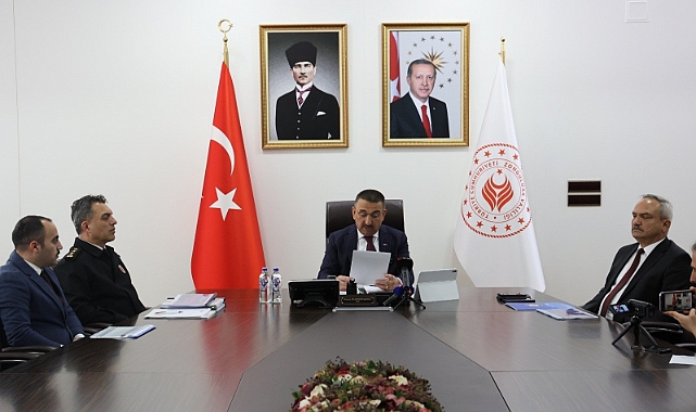 Vali Hacıbektaşoğlu'ndan asayiş ve güvenlik bilgilendirmesi