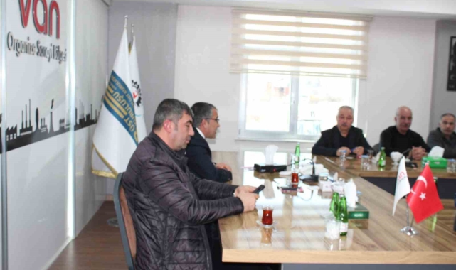 Van OSB'de 'İstişare Toplantısı' düzenlendi