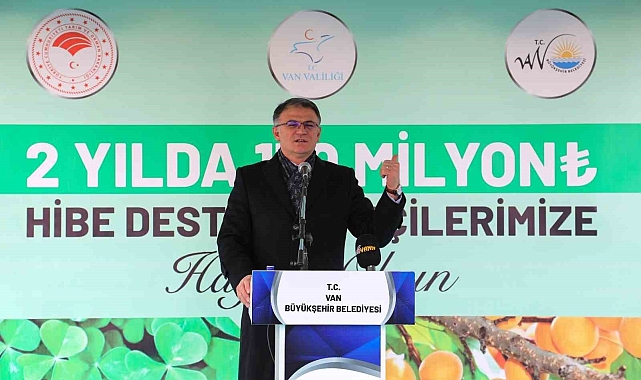 Van'da Çiftçilere Tohum Desteği