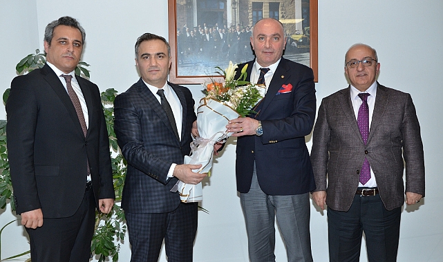 Vergi Dairesi Başkanı’ndan ETSO’ya ziyaret