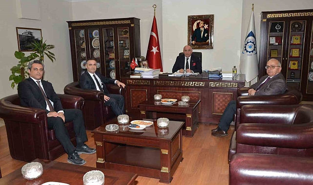 Vergi Dairesi Başkanı'ndan ETSO'ya ziyaret