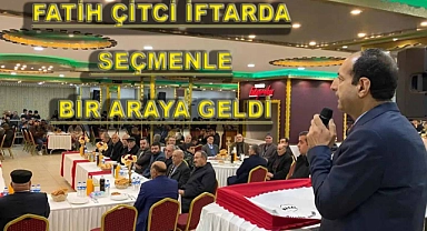 (Videolu Haber) Fatih Çiftci, Şemsikan Aşiretinin İftar Yemeğine Katıldı