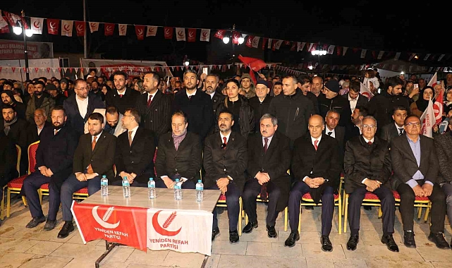 Yeniden Refah Partisi Lideri Fatih Erbakan: "Türkiye'nin en hızlı büyüyen siyasi partisiyiz"