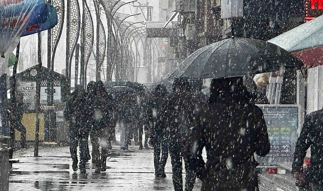Yüksekova'da yoğun kar yağışı