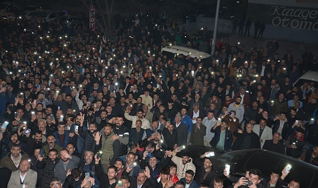 Abdulhalik Taşkın  balkon konuşması yaptı