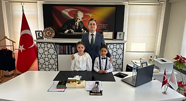 Ağrı’da 23 Nisan’da makam koltukları çocuklara devredildi