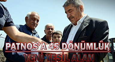 Ağrı'da 45 Dönümlük Arazi Üzerine Yeni Yeşil Alan İçin Start Verildi