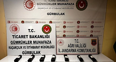 Ağrı’da 8 kilo 700 gram uyuşturucu ele geçirildi