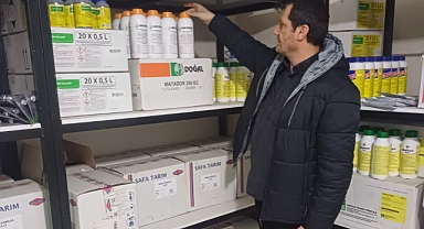 Ağrı’da Bitki Koruma Ürünleri Bayilerinin Denetimleri Yapıldı