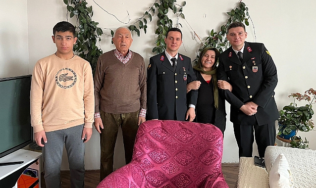 Ağrı’da Jandarmadan şehit ailelerine ziyaret