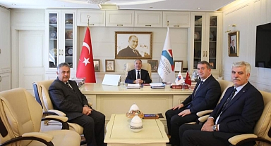 Ağrı İl Kültür ve Turizm Müdürü Altun’dan Rektör Karabulut’a ziyaret