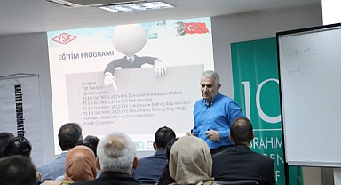 AİÇÜ’de TSE ISO 9001-2015 Kalite Yönetim Sistemi Eğitimi Sona Erdi
