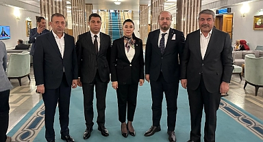 AK Parti Ağrı heyeti, Enerji ve Tabii Kaynaklar Bakan Yardımcısı Nevzat Şatıroğlu ile görüştü