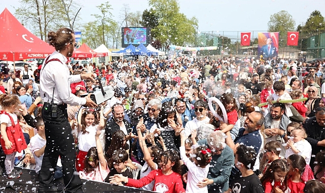 Altınordu'da 23 Nisan coşkusu yaşandı