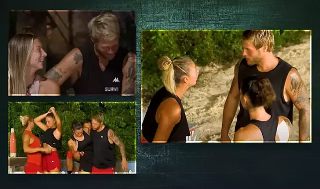 Aralarından su sızmıyordu... Yunus Emre Nefise'yi kucaklayıp kaldırdı! Aleyna sert çıktı! Survivor'da bomba anlar