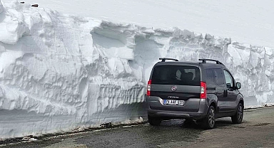 Ardahan'da kar, İki Metreye Ulaştı