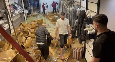 Aşırı yağış baskına neden oldu