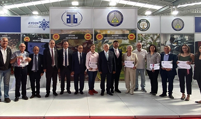 Aydın Memecik Naturel Sızma Zeytinyağı Yarışması ödülleri sahiplerini buldu
