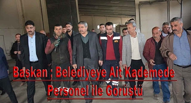 Başkan Abdulhalik Taşkın Belediye Kademesinde İncelemelerde Bulundu
