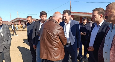 Başkan Akkuş, Canlı Hayvan Borsası’nı ziyaret etti