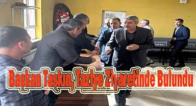 Başkan Taşkın, "Halkın İçindeyim" Sözünü Tutmaya Başladı