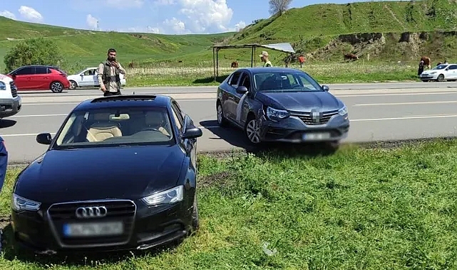 Batman'da iki otomobil çarpıştı: 4 yaralı
