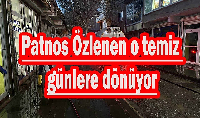 Patnos Belediyesi: Gece Mesaisinde