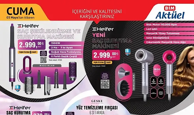 BİM 3 Mayıs 2024 Aktüel Kataloğu Yayınlandı