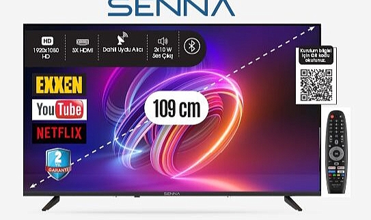 Bim SENNA 43SNF9000F 43 İNÇ FRAMELESS FULL HD GOOGLE TV Yorumları ve Özellikleri