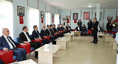 Bingöl il protokolünde bayramlaşma programı