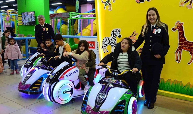 Bingöl polisinden Down Sendromlu çocuklarla özel gün etkinliği
