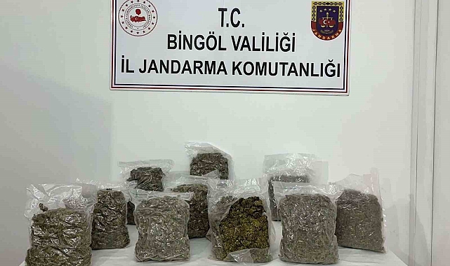 Bingöl'de 5 kilogram uyuşturucu madde ele geçirildi: 2 gözaltı