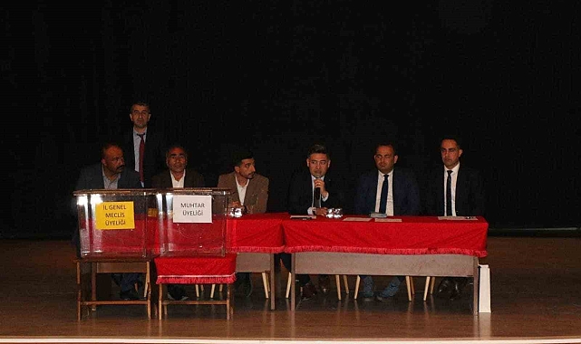 Bitlis'te Köylere Hizmet Götürme Birliği Encümen Seçimi' yapıldı