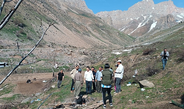 Cennet ve Cehennem Vadisinde yol çalışmaları başlatıldı